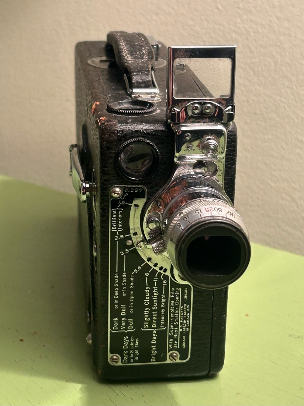 c1923 Cine-Kodak Model K 16mm Movie Camera Untested
